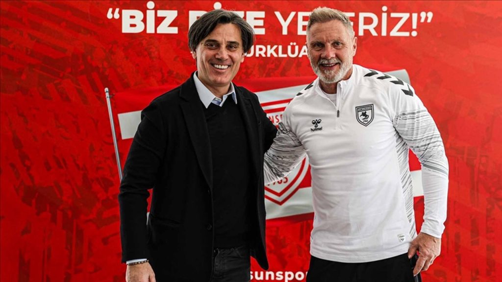 Montella, antrenorul Turciei, a vizitat echipa Samsunspor