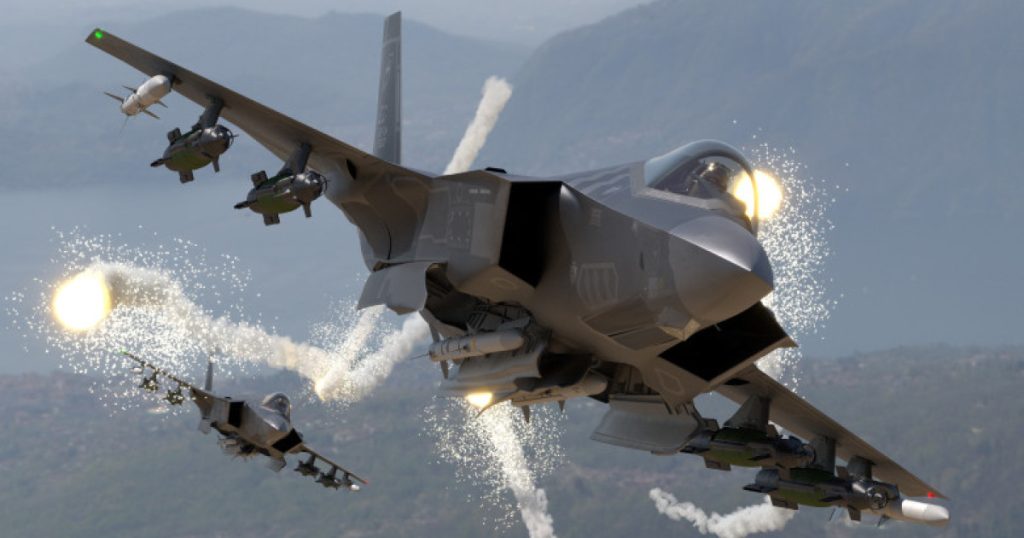 Un avion de vânătoare american de tip F-35 a fost nevoit să efectueze o aterizare de urgență în Orientul Mijlociu după ce a fost lovit, cel mai probabil, de un tir provenit din Iran