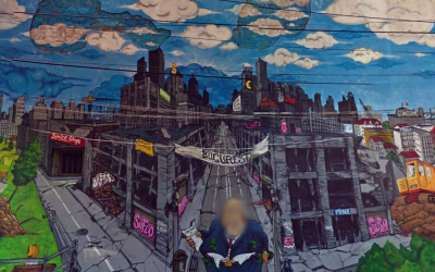 Capitala, între operele lui Banksy și valul de tag-uri; Ciucu cere interzicerea vandalismului