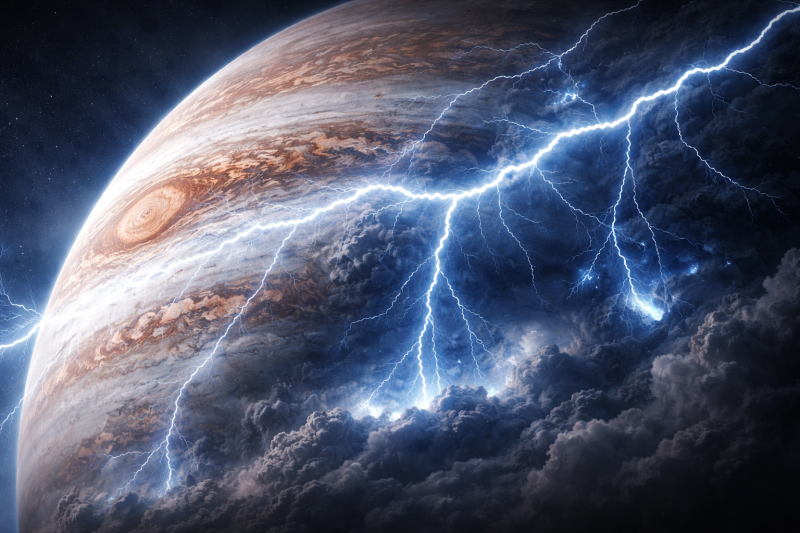 Furtunile uriașe de pe Jupiter și fascinanta lor agresivitate: ce ne dezvăluie noile cercetări Jupiter, cea mai mare planetă din Sistemul Solar, a intrat din nou în centrul atenției științifice, dezvăluind secrete dinamicii sale atmosferice extrem de violente