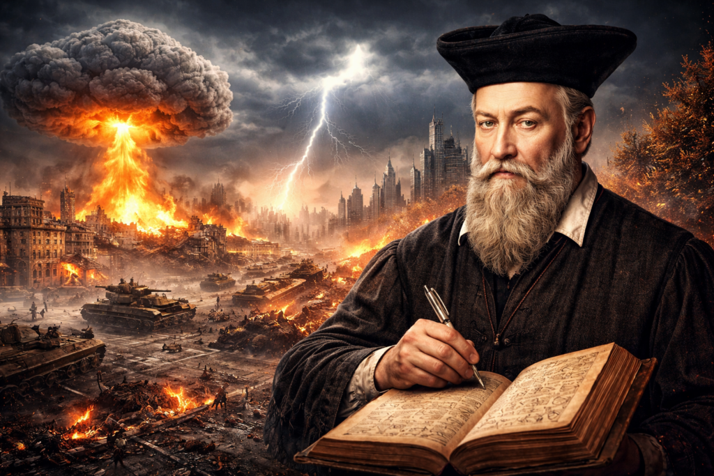Profețiile lui Nostradamus revin în lumina reflectoarelor la fiecare criză globală, iar anul 2026 pare să fie un nou punct de cotitură pentru interpretările controversate ale faimosului astrolog și prezicător al secolului al XVI-lea