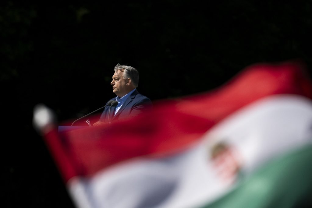 Viktor Orban a acoperit cu portrete ale lui Zelenski, Von der Leyen și Weber străzile Budapestei, cu o lună înainte de alegeri