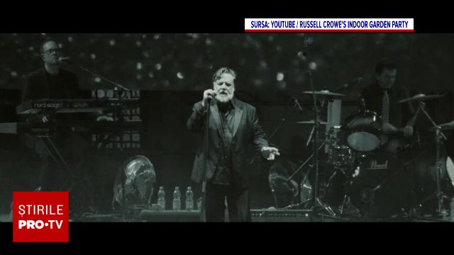 Russell Crowe, cunoscut și pentru cariera sa de actor de succes, va susține în România, la sfârșitul lunii mai 2027, două concerte remixate și pline de surprize muzicale