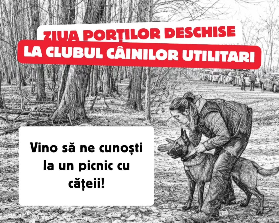 Zi de porți deschise pentru iubitorii de câini și activități de salvare în Băneasa Sâmbătă, 21 martie, în zona montană Băneasa, iubitorii de animale, pasionații de activități de căutare și salvare cu câini și curioșii interesați de aceste misiuni speciale vor avea oportunitatea de a participa la „Ziua Porților Deschise” organizată de Clubul Câinilor Utilitari (CCU)
