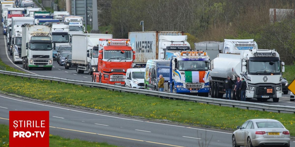 Rafinăria din Irlanda, blocată de șoferii furioși din cauza prețurilor