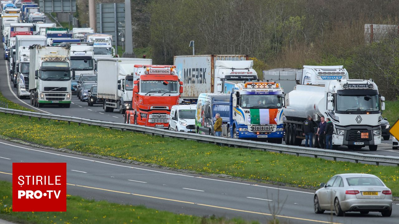 Rafinăria din Irlanda, blocată de șoferii furioși din cauza prețurilor