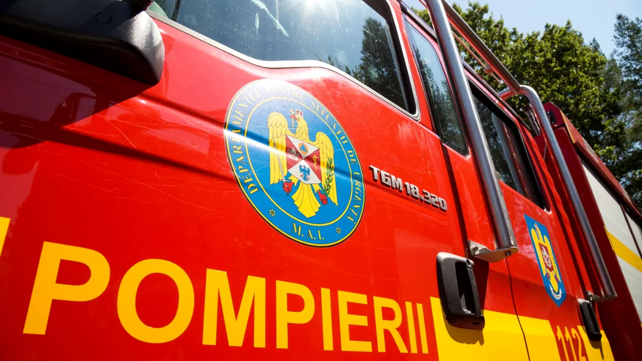 Bărbat carbonizat într-un incendiu devastator la Onești