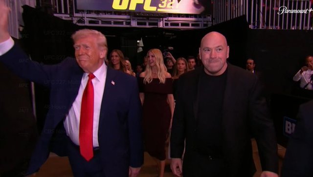 Trump, la show UFC în Miami: A apărut cu senatorul Marco Rubio – VIDEO