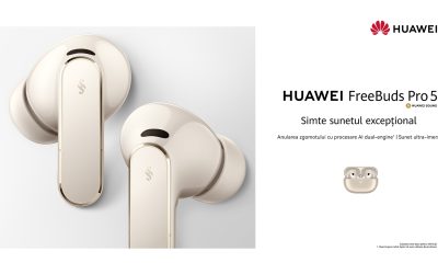 HUAWEI FreeBuds Pro 5: Sunet perfect, indiferent de zgomotul din jur
