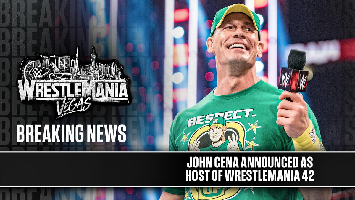 John Cena va găzdui WrestleMania 42
