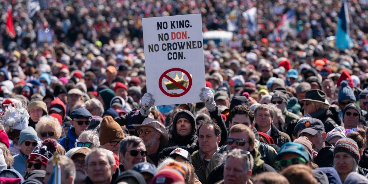 Milioane de americani protestează ”No Kings” împotriva lui Donald Trump