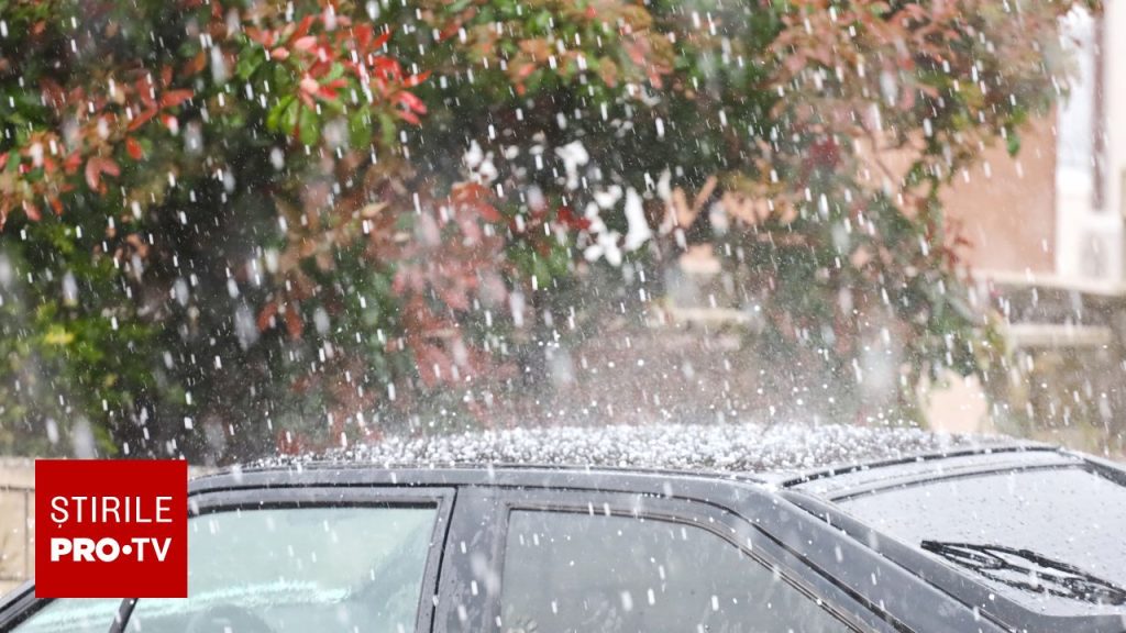Alerte meteo: România, sub amenințarea ploilor torențiale și a grindinei