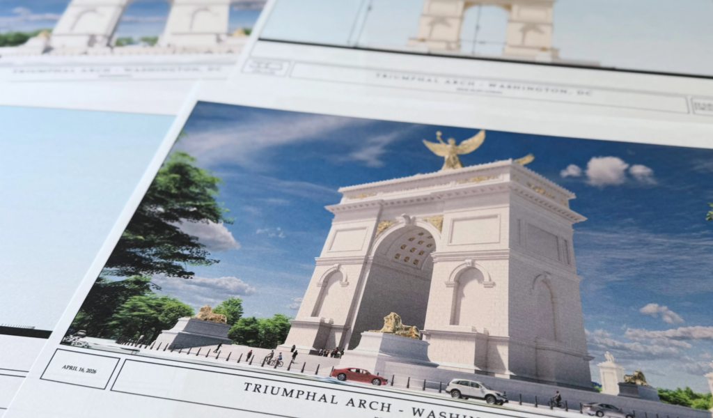 Trump, megalomanie la Washington: vrea un arc de triumf cât trei din București