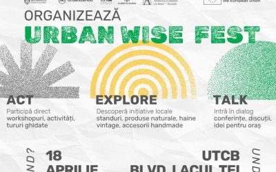 Sectorul 2: Primăria lansează festivalul UrbanWise pentru un București mai verde