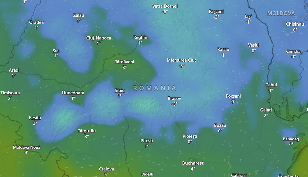 Îngheț cumplit peste România: Agricultorii, în alertă maximă