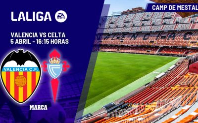 Valencia și Celta fac miercuri un meci cu implicații directe în lupta pentru calificarea europeană, confruntare programată pe Mestalla, începând cu ora 16:15
