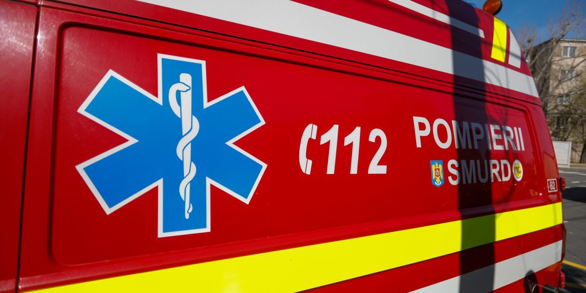 Accident grav în Sibiu: Planul roșu activat pe drumul județean