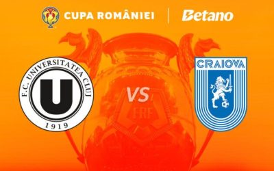 Biletele la finala Cupei României Betano, Universitatea Cluj – Universitatea Craiova, disponibile online începând de joi, 30 aprilie!