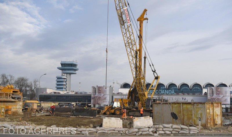 Pasaj subteran la Otopeni: Aeroportul se conectează rapid cu București, pe sub DN1