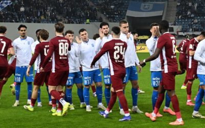 Universitatea Craiova și CFR Cluj vor disputa luni, de la ora 20:30, pe stadionul „Ion Oblemenco,” un meci crucial pentru pozițiile din topul Ligii I