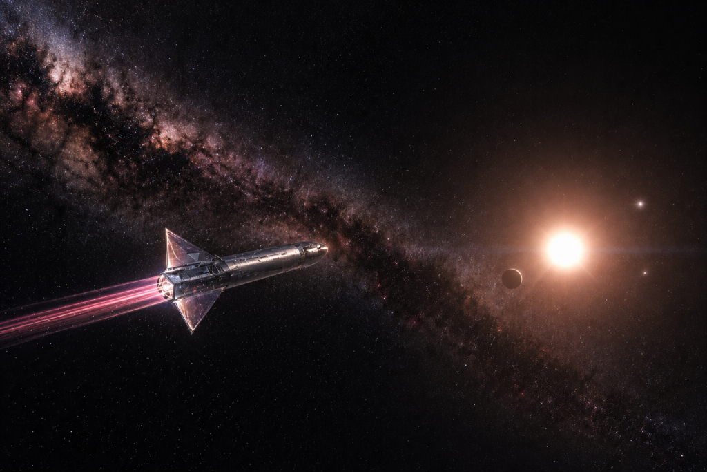 Laserul, cheia spre Alpha Centauri: Călătorie de 20 de ani în loc de milenii