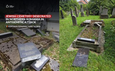 Profanare la Reghin: Cimitirul Evreiesc din Mureș, din nou vandalizat, poliția anchetează
