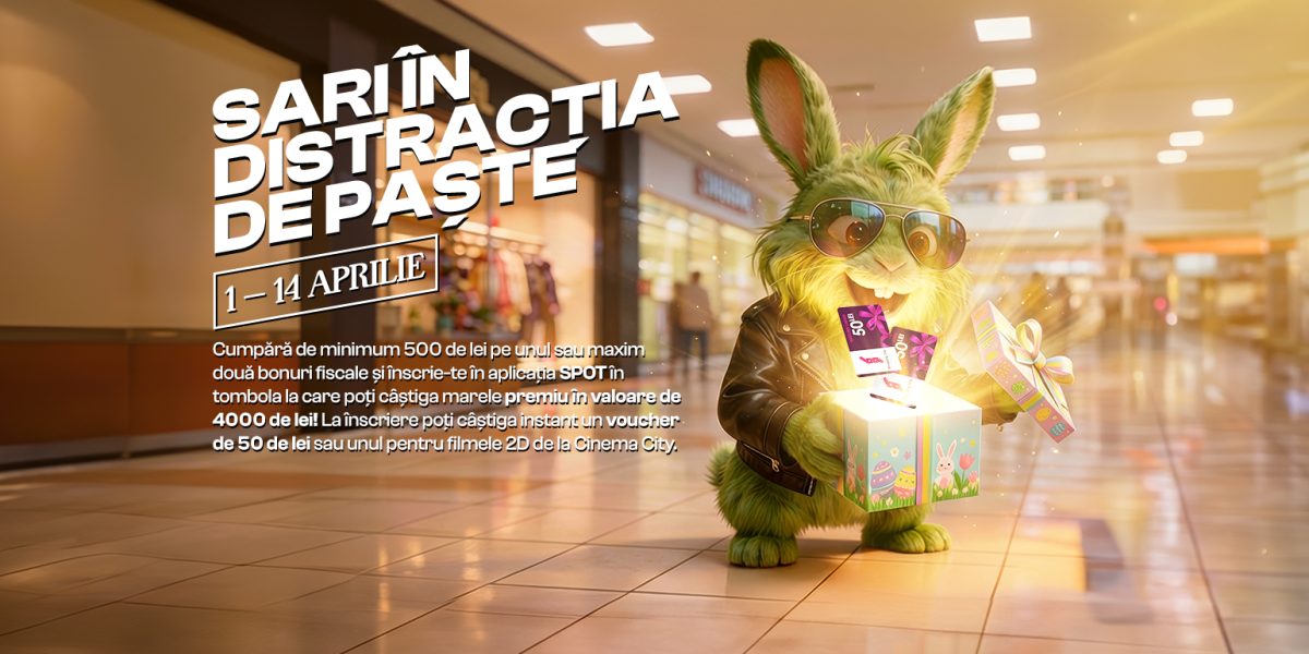 Shopping City Târgu Jiu anunță programul de Paște și activitățile speciale pentru vizitatori Shopping City Târgu Jiu se pregătește pentru sărbătorile de Paște, anunțând un program special de funcționare și o serie de activități interactive pentru clienți