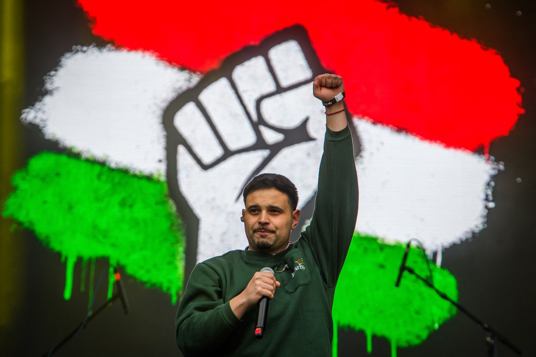 Fotogalerie: Miting uriaș anti-Orban la Budapesta. Proteste în Ungaria