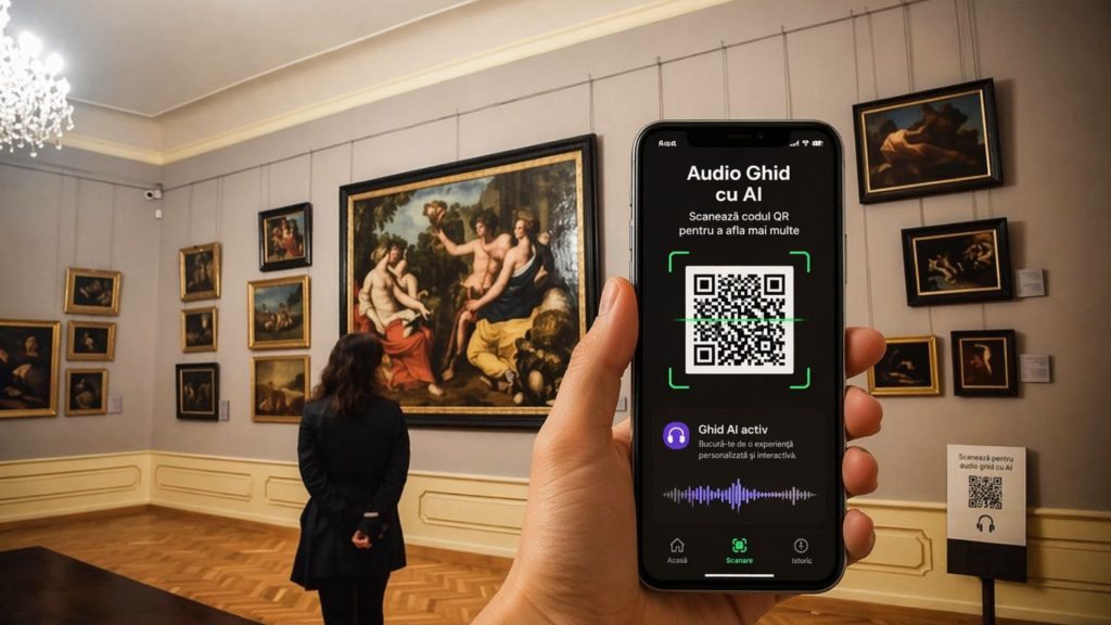 Audioghid AI la Muzeul Brukenthal, Sibiu: Info în 12 limbi pentru turiști