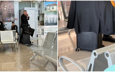 Barbu, cu valiză Louis Vuitton de mii de euro: „Nu știu cât costă”