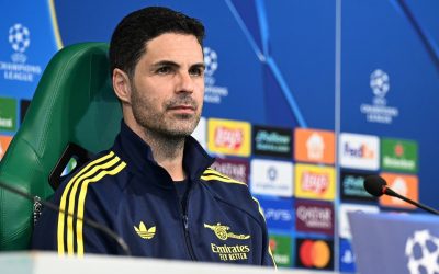Mikel Arteta, antrenorul Arsenalului, a sosit la Lisabona și a susținut o conferință de presă înaintea meciului din turul sferturilor de finală ale Ligii Campionilor, întâlnirea cu Sporting CP