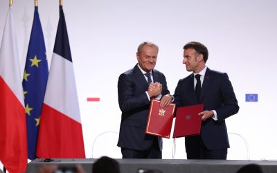 Macron și Tusk, la Gdansk: Europa, pe agenda discuțiilor despre nuclear