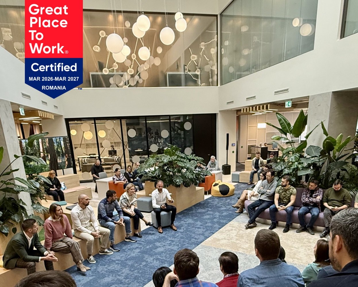 Cognizant România, Certificată drept Loc de Muncă Excelent la Nivel Global Compania Cognizant, unul dintre cei mai mari jucători din industria IT la nivel mondial, a obținut certificarea „Great Place To Work” în România