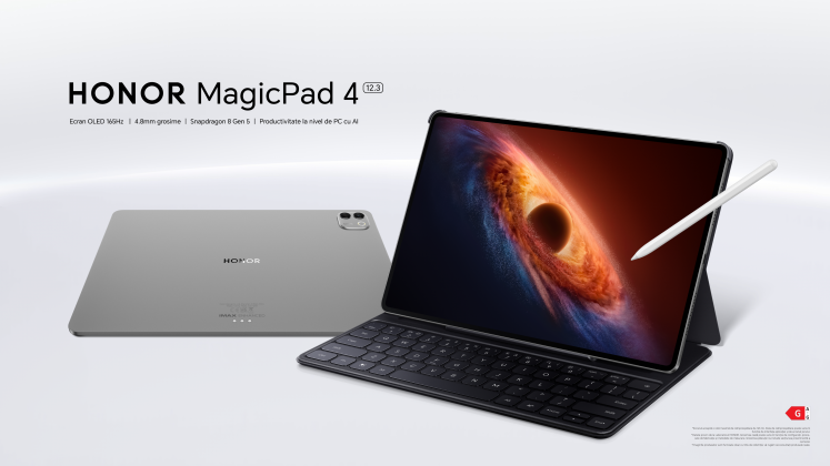 Honor aduce în România tableta MagicPad 4: Cea mai subțire, performanță de PC