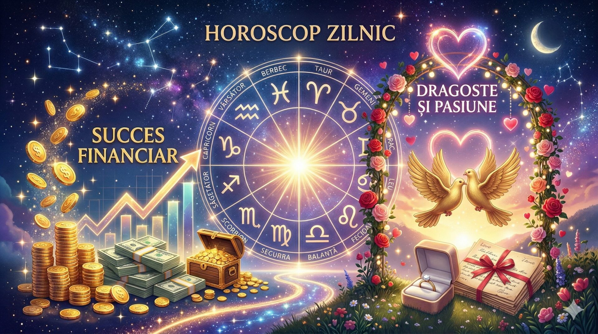 Astăzi, horoscopul ne aduce vești despre sensibilitate și armonie, cu atenție sporită la relațiile interpersonale, în special pentru zodiile Berbec, Taur și Gemeni
