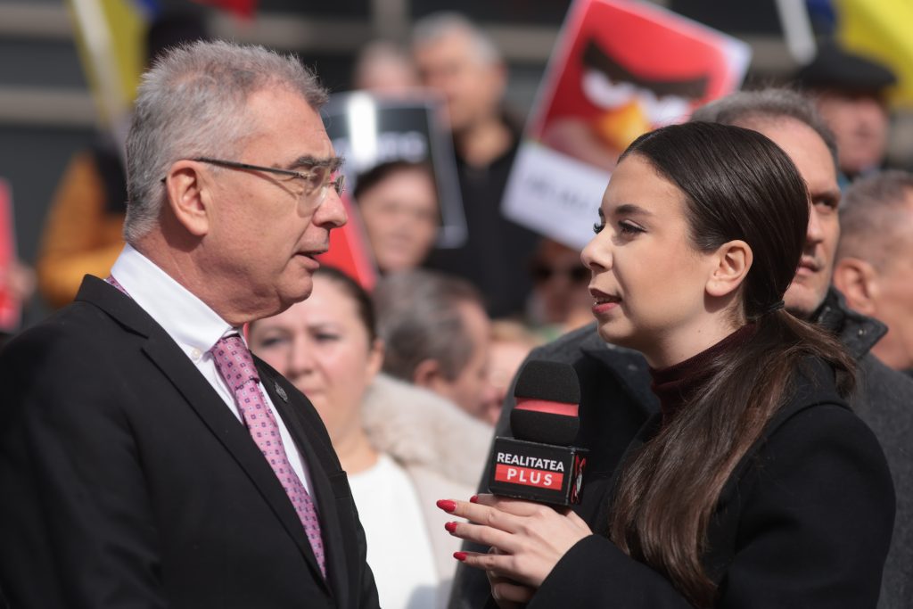 Numărul 2 din AUR, război cu Realitatea Plus: Contre acide cu Anca Alexandrescu