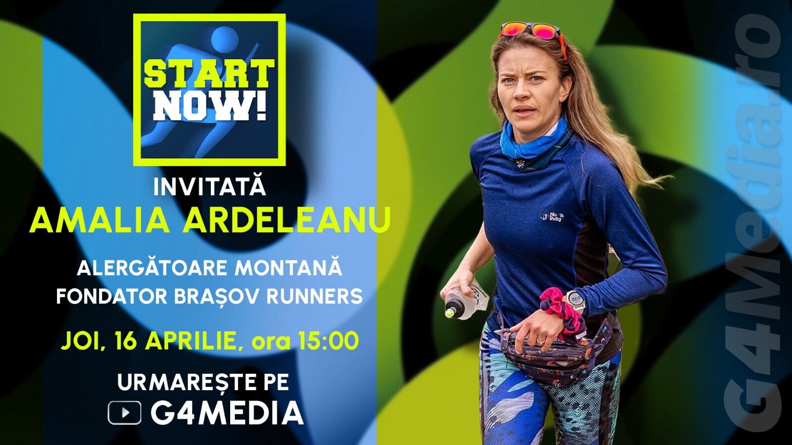 A slăbit 30 kg cu alergare: Povestea incredibilă a Amaliei Ardeleanu, pe G4Media