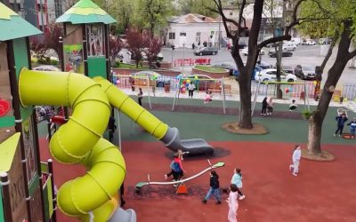 Două locuri de joacă refăcute în Sectorul 5: Bucureștiul are mai multe opțiuni