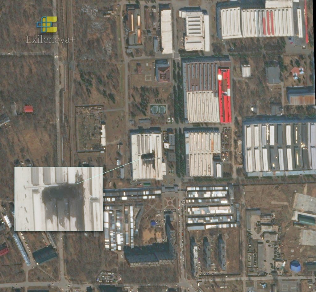 Roof Collapses at Russian Su-35 and Su-57 Production Workshop After Fire