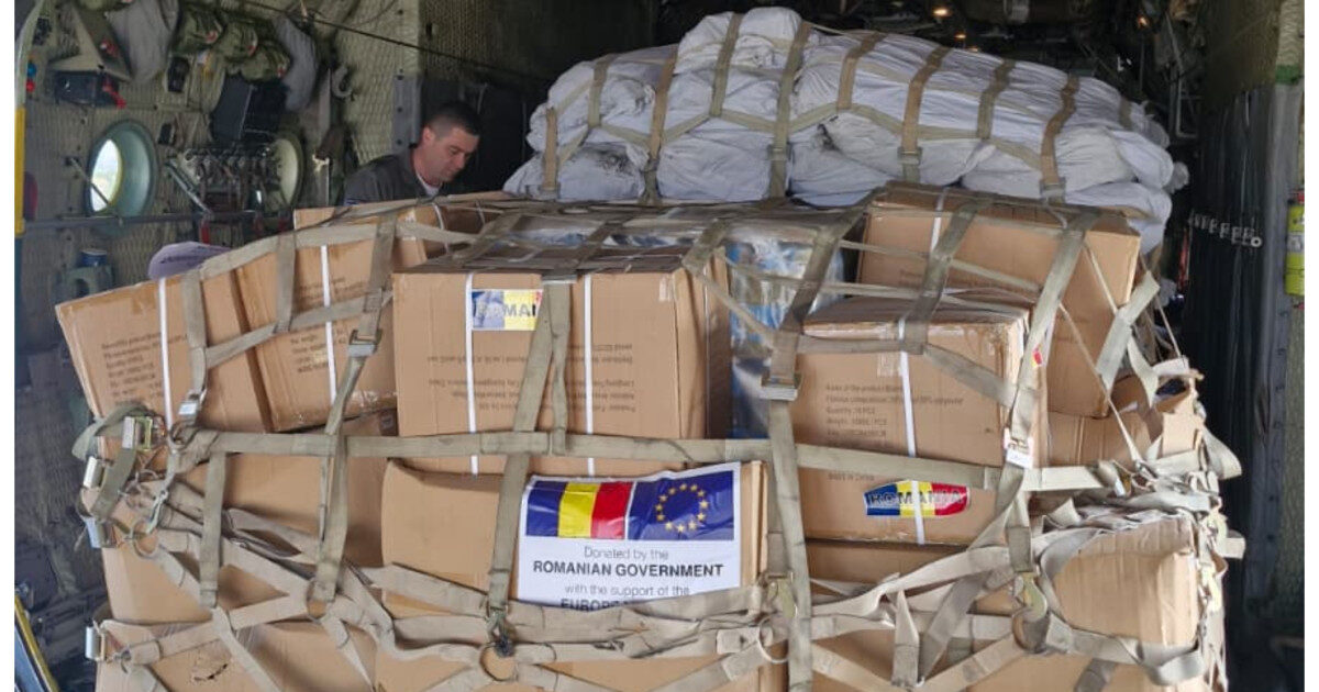 România salvează Libanul: 15 tone de ajutoare umanitare, transportate de MApN