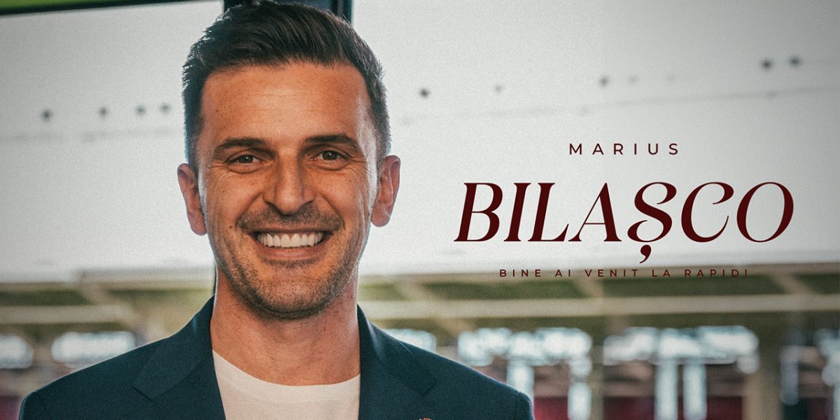 Marius Bilașco este noul director sportiv adjunct al Rapidului!