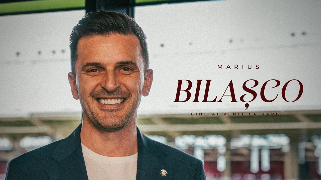 Marius Bilașco este noul director sportiv adjunct al Rapidului!