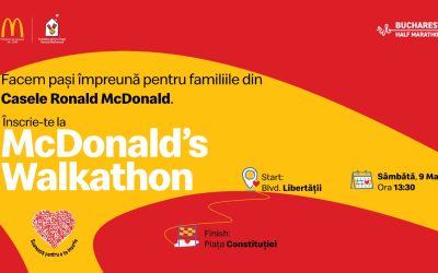 McDonald’s organizează o cursă caritabilă de 1 km la București Half Marathon