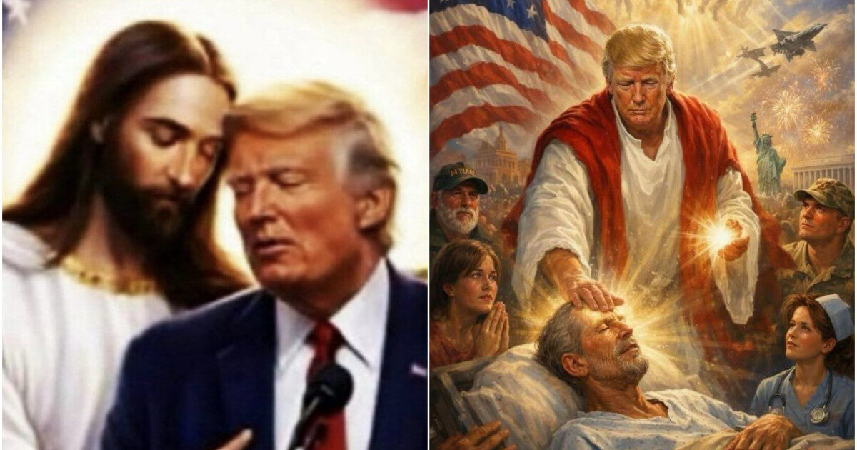 Donald Trump, iar în atenția publicului cu o imagine AI controversată