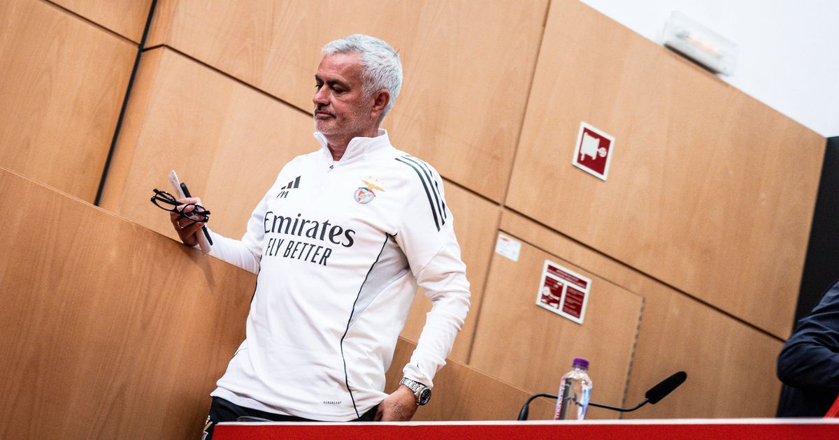 A resposta irónica de José Mourinho a Hjulmand: «É uma situação fantástica»