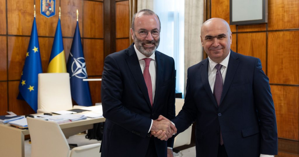 Weber, atac la PSD: S-au îndepărtat de valorile europene, Bolojan, lăudat