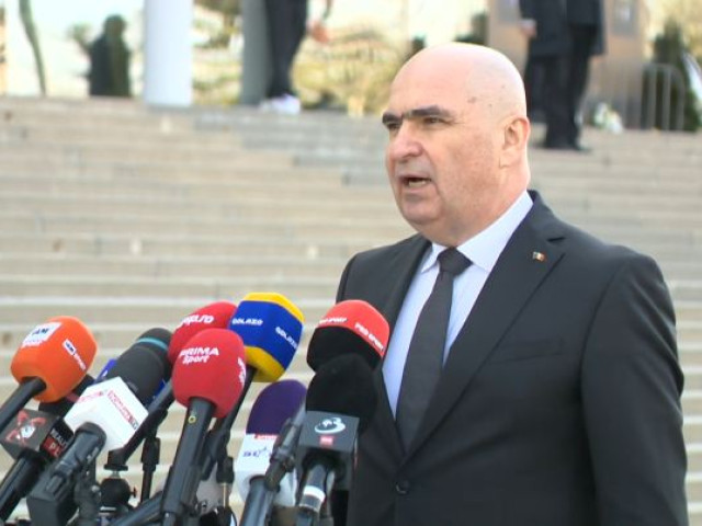 Bolojan, după vizita la catafalc: 15 secunde despre Lucescu