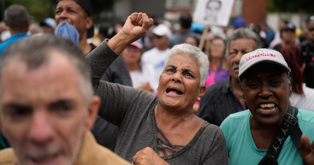 Mulțumiri și pretenții: Protest în Venezuela, sub ochii SUA