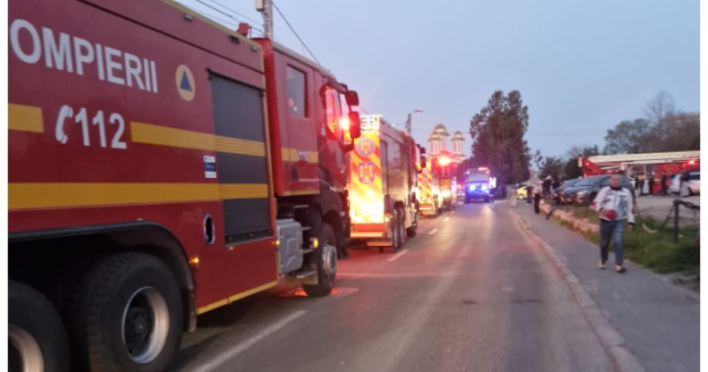 Incendiul din Constanța: Bărbatul cu arsuri grave nu a supraviețuit