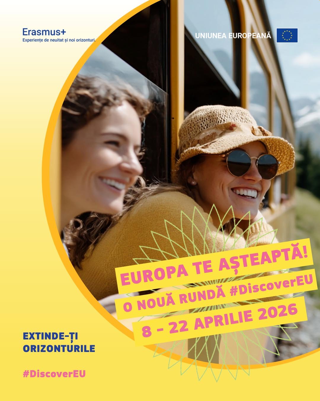 Comisia Europeană lansează o nouă rundă DiscoverEU pentru tinerii europeni Comisia Europeană a anunțat o nouă ediție a inițiativei DiscoverEU, oferind tinerilor europeni oportunitatea de a călători gratuit cu trenul prin Europa